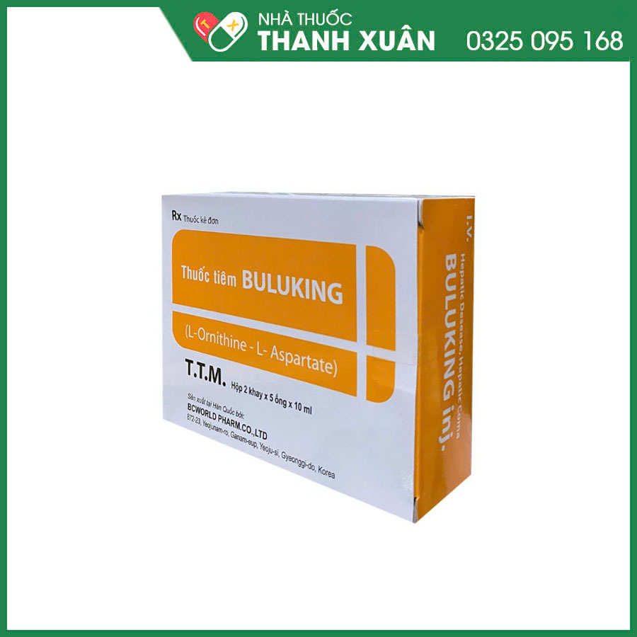 Buluking thuốc điều trị gan cấp tính hay mạn tính, hôn mê gan và tiền hôn mê gan